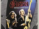 Saxon Never Surrender 1981 Naples, Italy Red Vinyl Live Concert LP