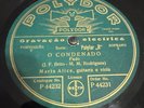 Polydor 78 RPM Maria Alice - O Condensed 44231 E- Portuguese