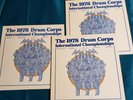 Set of 3 1978 Drum Corps International Championships LP Records Volume 1-3 VG+