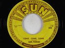 Rockabilly 45 - Carl Perkins - Gone, Gone, Gone - Sun - push marks