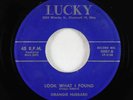 Rockabilly 45 - Orangie Hubbard - Look What I Found/Is She Sore - Lucky - rare