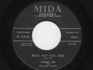 FLA. Rockabilly CURLEY JIM Rock and Roll Itch/Air Force Blues MIDA 100 M- HEAR