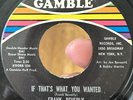 RARE Northern Soul 45 FRANK BEVERLY & BUTLERS If That’s What You Wanted GAMBLE*