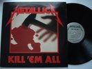 METALLICA Kill 'Em All MEGAFORCE '83 vinyl LP Thrash Slayer Megadeth sterling