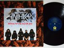 ANTHRAX Attack Of The Killer B's ISLAND LP VG++ PROMO 1991