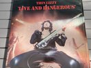THIN LIZZY - LIVE AND DANGEROUS - VINYL LP - 6641 807 -