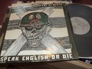 S.O.D. STORMTROOPERS OF DEATH SPEAK ENGLISH OR DIE LP MEGAFORCE NJ VG+ VINYL