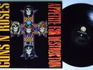 GUNS N ROSES Appetite For Destruction GEFFEN LP VG+/VG++ 1st press w/sticker