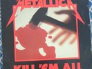 Metallica Kill 'Em All 1983 Original Repress US Megaforce Silver Label 2nd Press