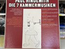 HINDEMITH DIE 7 KAMMERMUSIKEN 3 LP BOX ENSEMBLE 13 BADEN BADEN 643f