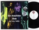 David Bowie & Tin Machine - Live: Oy Vey, Baby LP - London UK Ltd. VG++