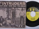 Garage Psych 45 INTRUDERS She's Mine IT picture sleeve original HEAR d