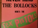 Vintage 1977 THE SEX PISTOLS - NEVER MIND THE BOLLOCKS Vinyl LP