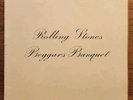 ROLLING STONES Beggars Banquet LP Decca Records LK-4955 1st UNBOXED mono 1968