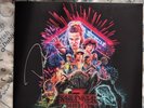 Stranger Things Season 3 Fireworks Splatter Vinyl LP Signed By David Harbour