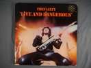 THIN LIZZY- LIVE AND DANGEROUS  2 VINYL LP SET  1ST 1978 PRESS      PROMO