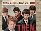 THEM. BABY PLEASE DON’T GO - GLORIA 45Rpm Italy Decca 1965