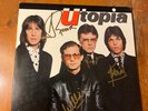 Todd Rundgren/Utopia: S/T 1982 2X Vinyl LP--Network Records--SIGNED by Full Band