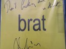 SIGNED brat (Limited Clear with Pink Splatter Vinyl) - AUTOGRAPHED by Charli XCX