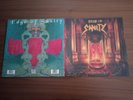 EDGE OF SANITY-CRIMSON I & II,GREEN TRANSPARENT 2LP 2011 PRESS,LIKE ASPHYX,GRAVE
