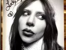 LADY GAGA Mayhem Exclusive Vinyl Signed Insert Alternate Autographed [SHIPS NOW]