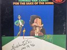 SIGNED PROMO LP - TOWNES VAN ZANDT For The Sake Of The Song - VG+EX/VG JSA COA