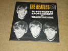 THE BEATLES VEE JAY VJ 587 DO YOU WANT TO KNOW A SECRET & THANK YOU 45 W/ SLEEVE