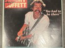 Vintage Vinyl LP Double Record Jimmy Buffet You Had to be There Live w Poster