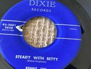 ROCKABILLY 45 Benny Joy DIXIE 2001 Spin The Bottle Steady with Betty VG+