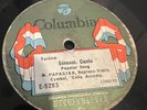 MARIKA PAPAGIKA TURKISH 78 RPM Record Greece Greek Turkey Folk Columbia E-5283