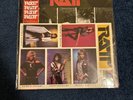 Ratt Japan Dancing Undercover Record Complete With Sticker Sheet Extras Ex Cond