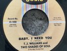 T. J. WILLIAMS - BABY, I NEED YOU