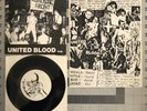 Agnostic Front United Blood EP Original 1st Press with insert EX/EX NYHC GRAIL