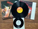 Judas Priest Unleashed in the East LP  UK original pressing ltd edition with 7”