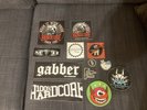 12 X Hardcore/Hardcore Techno /Gabber/Gabba Stickers Various Styles