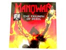 MANOWAR THE TRIUMPH OF STEEL LP 2024 IMPORT BLUE (2) VINYL
