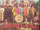 The Beatles Sgt Peppers 1970's Reissue Uk Parlophone Vinyl Lp Pcs 7027 + Insert