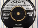 LLOYD GEORGE - LUCY LEE / SING REAL LOUD - UK LONDON 45 - HLP 9562 - GREAT COPY