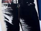PRISTINE ANDY WARHOL COVER THE ROLLING STONES STICKY FINGERS VINTAGE VINYL LP