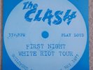 The CLASH FIRST NIGHT WHITE RIOT TOUR GUILDFORD 1977
