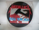 Metallica Kill Em All Lp Vinyl PICTURE DISK WITH CLEAR SLEEVE ORIGINAL OWNER