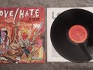 LOVE / HATE - BLACK OUT IN THE RED ROOM  1990 DEBUT LP  COLUMBIA  C-45263  NM LP