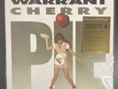 WARRANT CHERRY PIE REISSUE MOV CHERRY COLOURED VINYL NEW CREASES  ON COVER