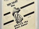Van Halen Live New York 1984 Where’s The Beef, Dave? Black Vinyl 2-LP