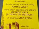 Slum Village – Selfish VG+ Promo Vinyl 12 Inch Single