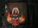 Danzig Black Laden Crown Signed Orange With Red And Black Splatter Vinyl Misfits