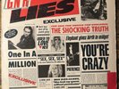 GUNS N' ROSES Lies LP 1988 Censored Cover w/ Inner