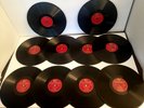 Frank Sinatra, 10 records bundled in an album book, 78 rpm  1944-1947 VG