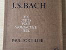 RARE EARLY FRENCH VSM FALP 896/98 3LPS BOX PAUL TORTELIER BACH CELLO SUITES VG+