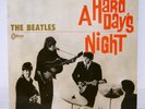 BEATLES / A HARD DAY'S NIGHT JAPAN ISSUE LP RED VINYL W/ ADVERTISE INNER, INSERT